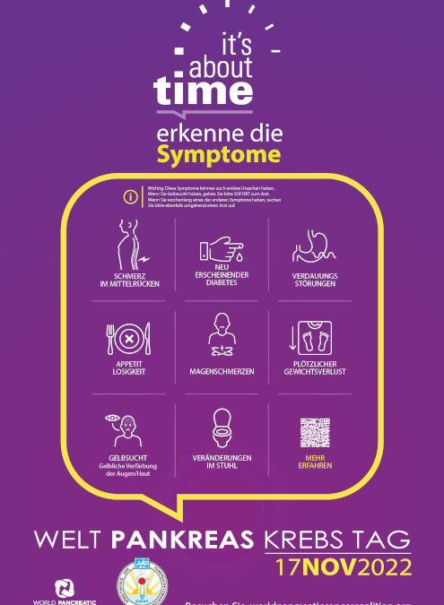 Weltpankreaskrebstag - am 17. November 2022